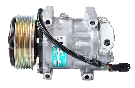 kompresor SANDEN SD7H15 Direct, řemenice 120 mm - PV8, 24 V, OE: 32008563, 32008573, 8202